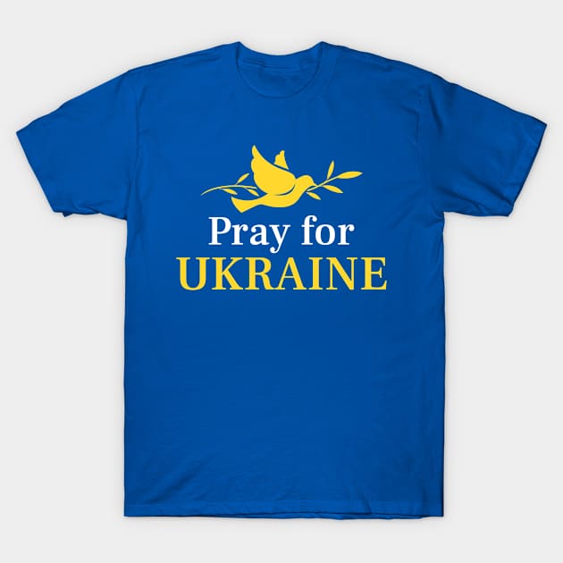 pray for ukraine T-Shirt by WOAT